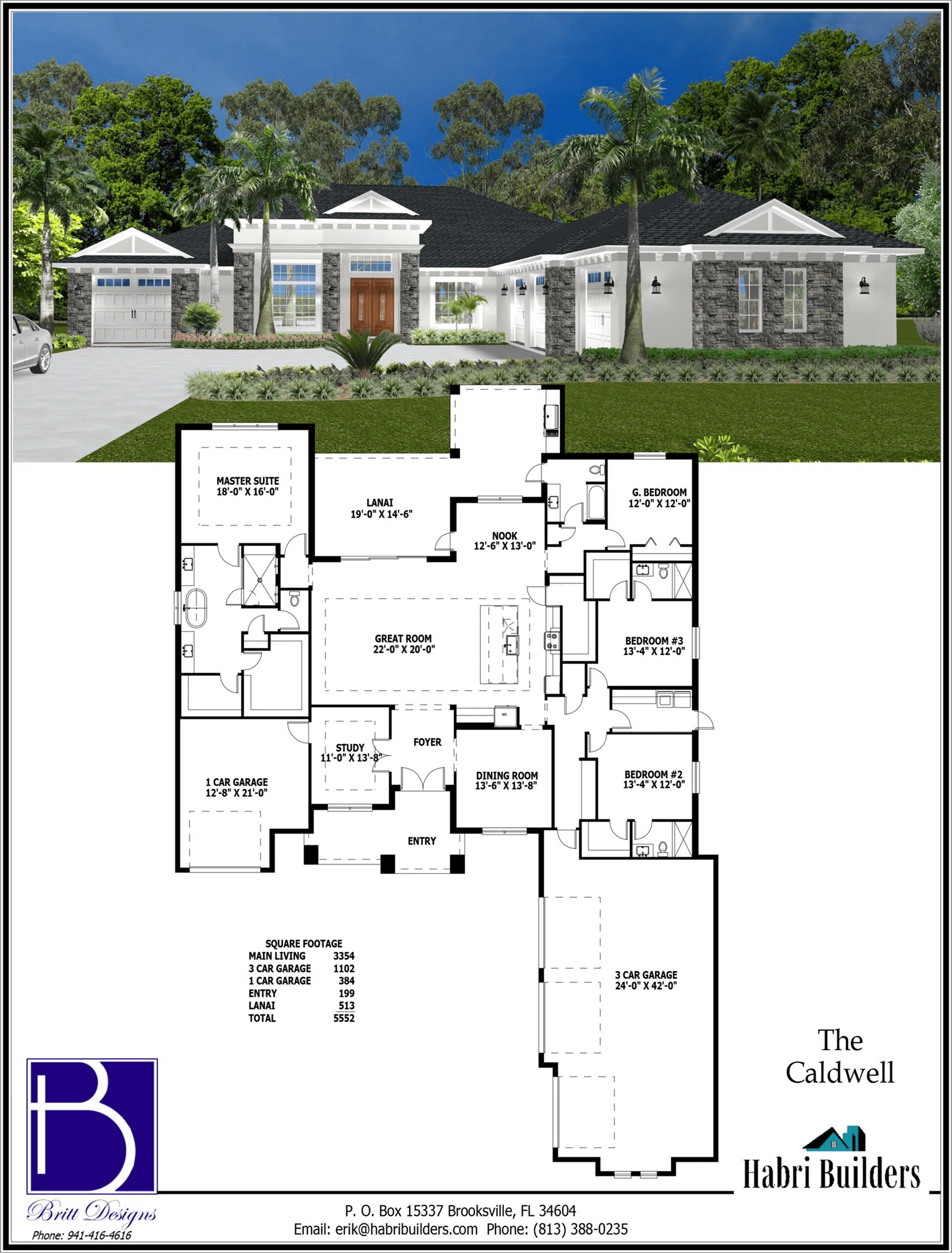 Custom Home Floor Plans Gallery | Habri Builders
